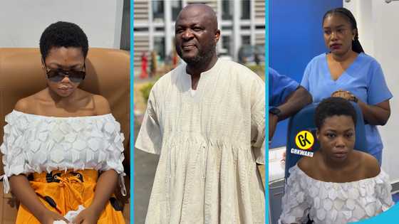 Suzzy Pinamang arrives in Accra for her life-changing surgeries courtesy of Ibrahim Mahama, videos