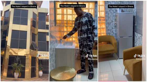 Nigerian man shares how he enjoyed his stay in Ghana & paid only GH₵200 for a luxury hotel room