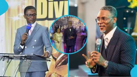 Apostle Abraham Lamptey sparks reactions with energetic dance to Medikal’s song at public event