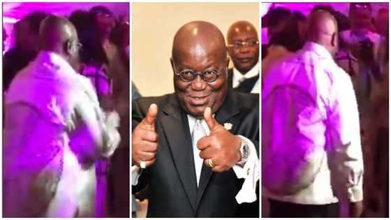 President Akufo-Addo spotted jamming to Amakye Dede's Sokoo Na Mmaa P3