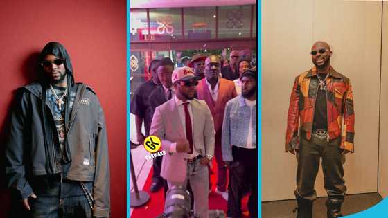 Fans react to King Promise's underwhelming style at the 2025 TGMA: "PE teacher dressing b3n ni"