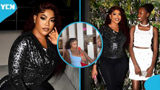 Maali and Shatta Wale's daughter Cherissa flaunt their enviable bond, Netizens hail them