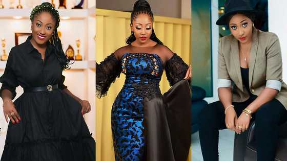 Date Rush's Anita Akuffo glows in stunning African print photo; fans hail her