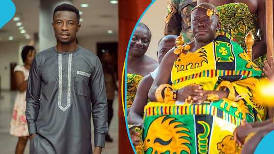 Kwaku Manu hails Otumfuo for Akwasidae festival in the UK, peeps react