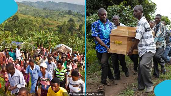 People run for their lives as supposed ‘dead man’ walks into his own funeral