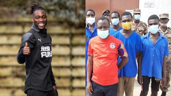 Heartwarming: Christian Atsu pays fine to free poor prisoners with his own money; many praise him