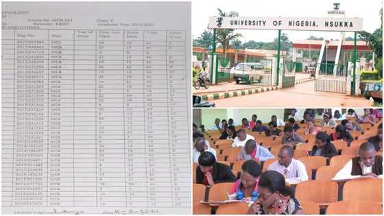 Lecturer Releases Results, 143 Score F in Class of 300, Photos of Pasted Scores Generate Reactions