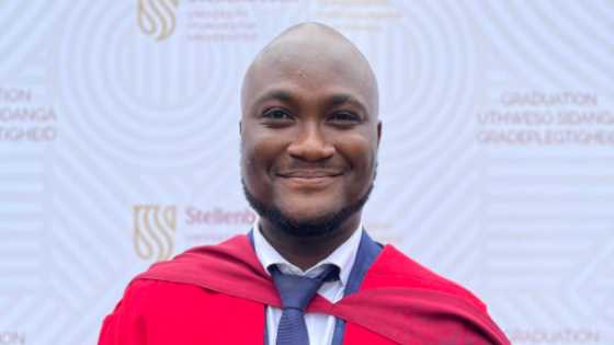 I am grateful to God: Man graduates with PhD in Applied Maths from Stellenbosch University; many react