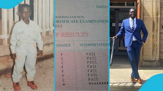 George Asiamah: Ghanaian man who got 4Fs and 3Es in WASSCE earns PhD and lectures in top UK university