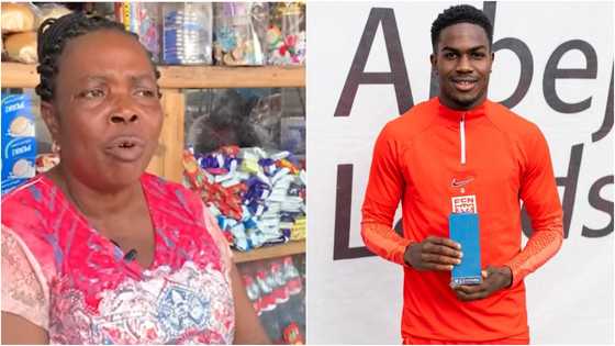 Mother of Black Stars player Ernest Nuamah admits she objected to her son's desire to become a footballer: "He was not intelligent"