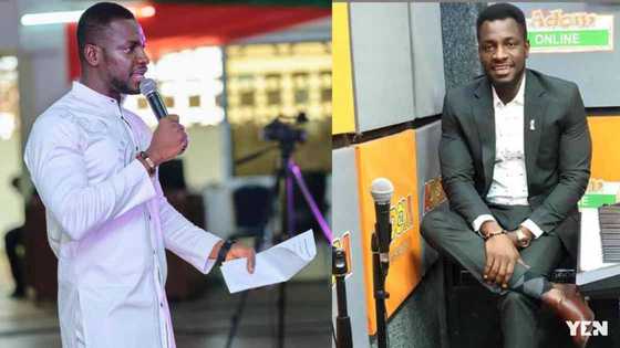 Adom FM presenter Jerry Justice shows off beautiful wife in lovely b'day photos