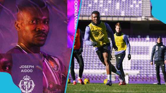 Joseph Aidoo: La Liga Club Real Valladolid Announce Signing of Ghana Defender