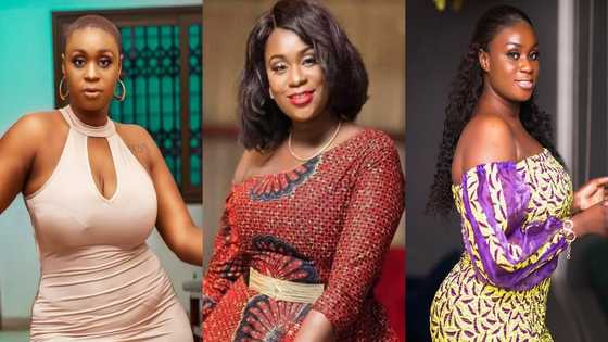 Actress Bibi Bright flaunts expensive Range Rover after campaigning for Akufo-Addo to retain power