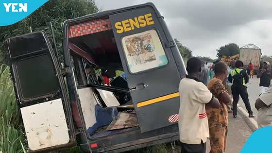 Tragedy on Kwahu mountain as bus veers off road, multiple lives lost