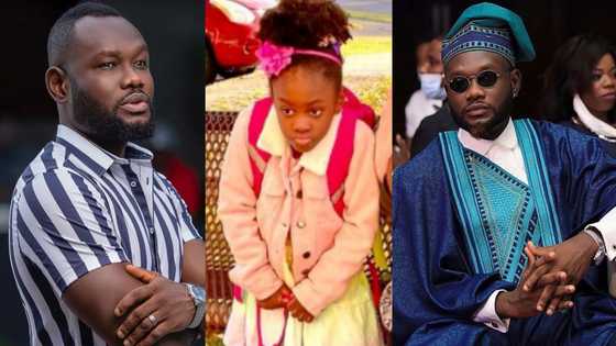 Man of girls: Photo of Prince David Osei’s 2 full-grown daughters pops up; fans praise him