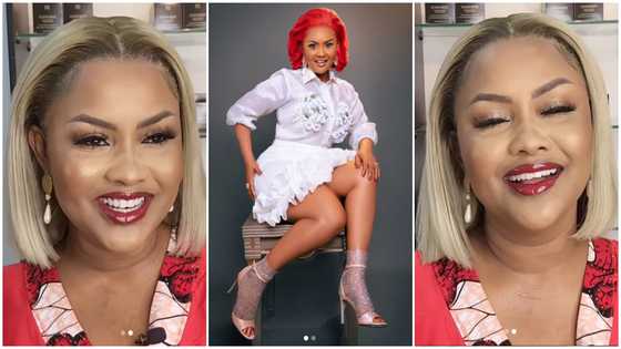 Nana Ama McBrown sets pulses racing with her sizzling video and makeup-free photo; fans scream