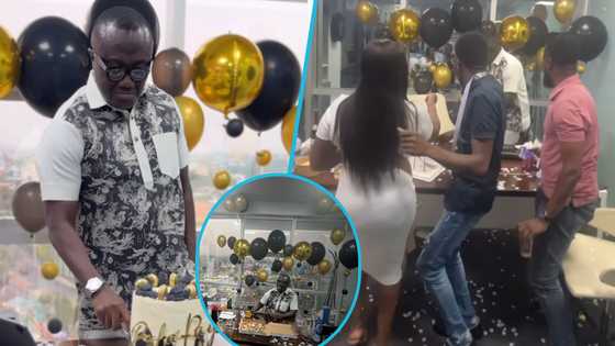 Bola Ray: Media star celebrates his birthday with his EIB staff: “Priceless moments”