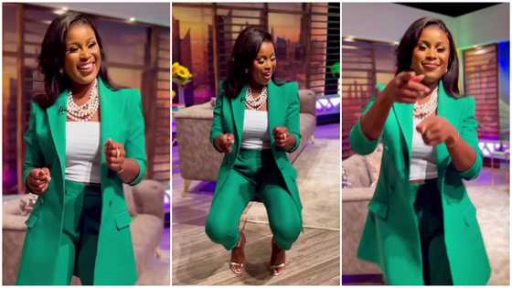 Berla Mundi dances to Davido's Unavailable, moves excite many Ghanaians