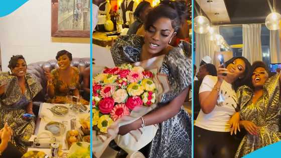 Nana Aba Anamoah's birthday: Party in Geneva and wine tasting in Paris, video stirs reactions