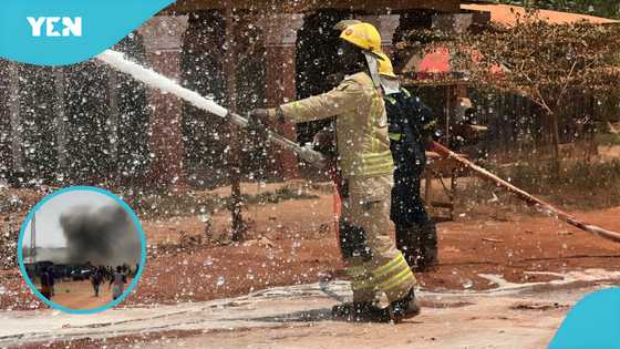 Ghana Fire Service contains blaze at Spintex Yorke city, no fatalities recorded