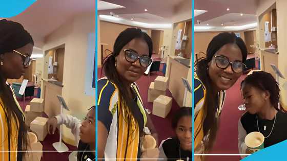 Abigail communicates with mum in Adangme in beautiful video, warms hearts