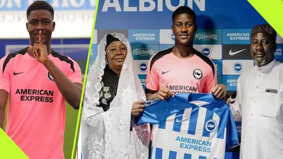 Ibrahim Osman Flies Parents to England for Brighton Unveiling