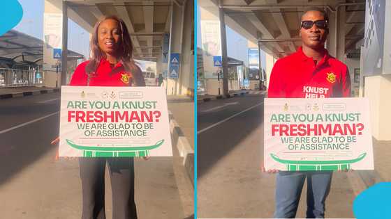 KNUST welcomes international students at Kotoka Airport, video evokes joy