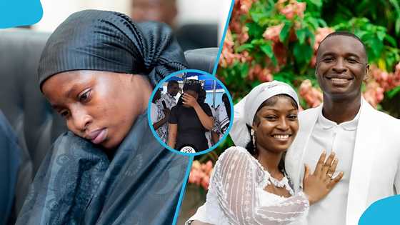 Captain Frank Donkor’s widow’s ring removed after burial in touching cultural ceremony