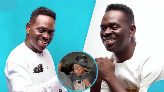 Yaw Sarpong’s funeral: Adwoa Pinamang and children struggle to hold back tears at candlelight vigil