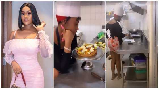 Davido's Chioma reportedly begins baking classes after breakup saga; video drops