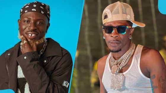 Shatta Wale: Kwame Yogot 'goes crazy's after collaborating with his role model