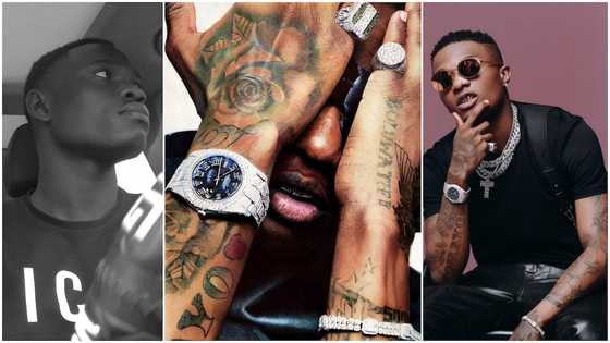 Artist who spent 800 hours drawing Grammy winner Wizkid finally shares photo