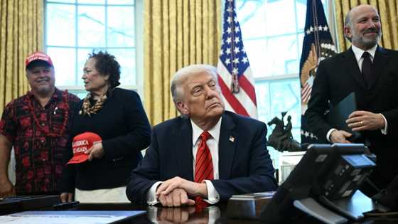 Trump says US 'talking' to China on tariffs