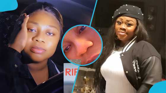 Obofour's wife Bofowaa inconsolable as she grieves over her elder sister's demise, video evokes sadness