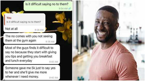 Ghanaian gym instructor says married women keep disturbing him for affairs, was offered GH¢5k once