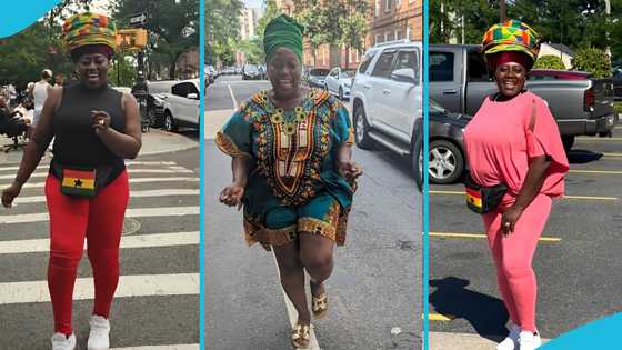 Akumaa Mama Zimbi relishes life abroad, looks unrecognisable without her signature scarf
