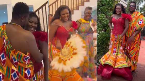 AJ Poundz and her husband marry in gorgeous traditional wedding; beautiful videos emerge