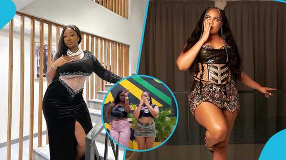 Ghanaian musician Moliy and viral TGMA star Gyamfiwaa cause a stir as they shake it to the max in a video