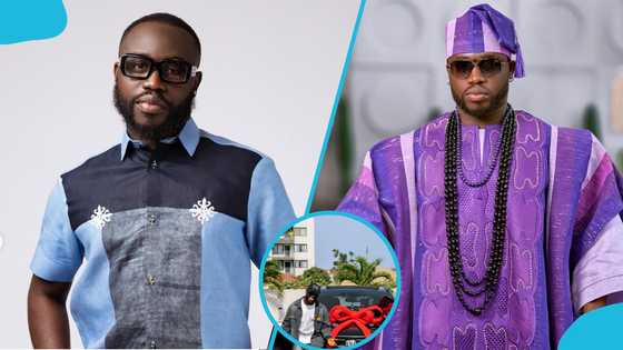 Quecy Official buys a GH¢780K Honda CR-V, TikToker flaunts his new car with a customised number plate