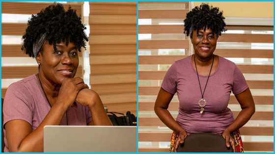 Latest photos of GTV newscaster Akushika Acquaye: growing beautifully stirs reactions
