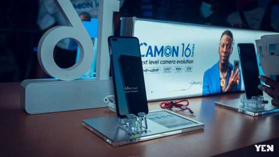 Tecno Mobile launches latest Camon 16 series in Ghana; unveils Stonebwoy as ambassador