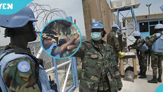 Video shows Ghanaian soldiers injured after missiles hit UN Mission HQ in Lebanon