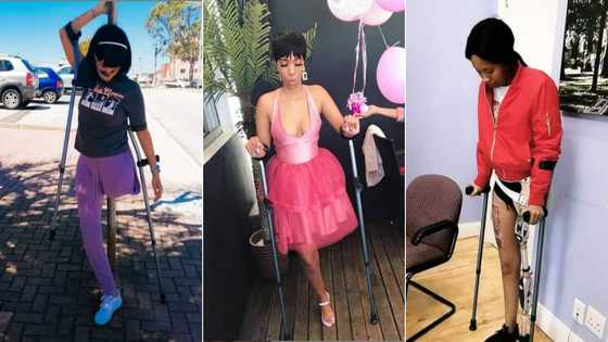 He’s my motivation: Joy as woman welcomes 1st child after losing leg in horrific accident