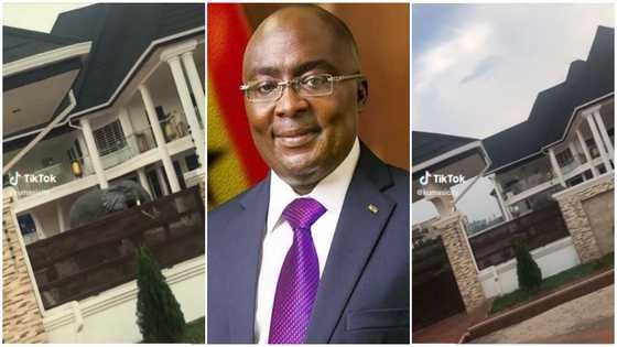 Man shares video of huge mansion belonging to Vice President Mahamudu Bawumia in Kumasi