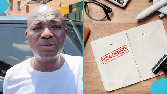 Appiah Stadium cries out on live TV after failing to obtain US visa to attend the World Cup, video trends