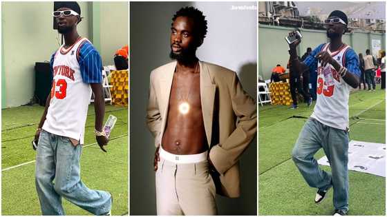 Black Sherif: New Blacko Lookalike Pops Up; Causes Stir With Dance Moves And Oversized Jeans