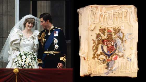 Slice of cake from Princess Diana & Prince Charles' wedding on auction for GHC4,000