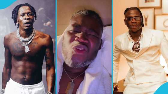 Shatta Wale fan calls Stonebwoy 'envious and unhappy', Ghanaians react