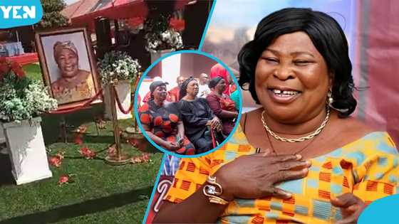 Akua Donkor's one-week observance held, sad videos drop