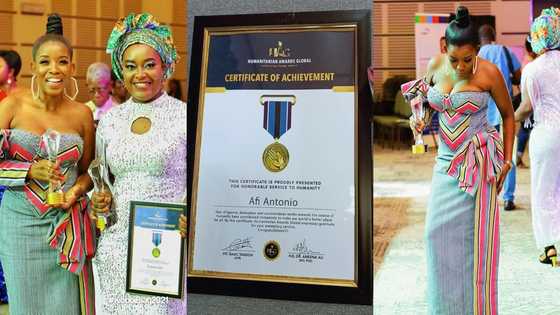 Afi Antonio: Lady who takes care of underprivileged kids gets global humanitarian award